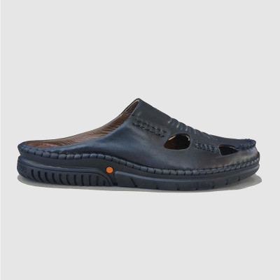 Dép Bít Mũi Nam HÀ NAM Da Bò Thật Cao Cấp GSB20117