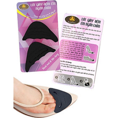 Lót mũi giày cao gót cao su non đệm êm ngón chân - buybox - BBPK50