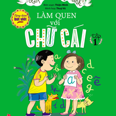 Bộ Sách Tập Tô Thông Minh - Làm Quen Với Chữ Cái, Chữ Số Và Hình Khối (Trọn Bộ 3 Quyển)