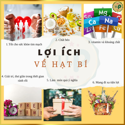 HẠT BÍ TRẮNG TÂN LỘC PHÁT GIÒN THƠM