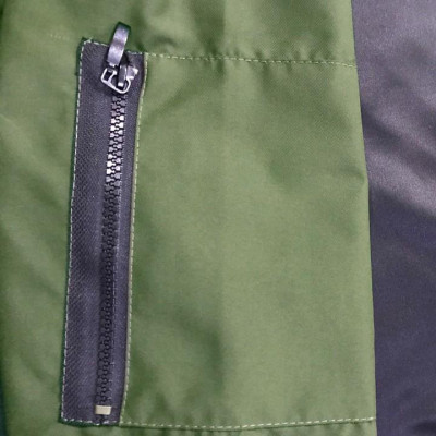 Áo khoác dù chống thấm nước 2 lớp cao cấp AK34 - Màu Rêu