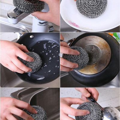 Set 10 miếng cọ xoong nồi thép Okazaki 6g - Hàng nội địa Nhật Bản nhập khẩu chính hãng