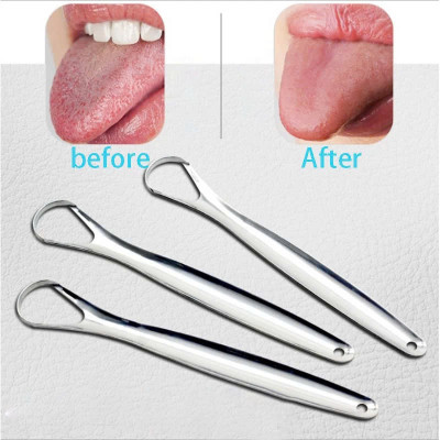 COMBO HỘP 2 Dụng Cụ Cạo Lưỡi Người Lớn Bộ cạo lưỡi bằng inox 304 sáng bóng cao cấp hỗ trợ làm sạch bề mặt lưỡi Cây Nạo Lưỡi Bàn Chải Vệ Sinh