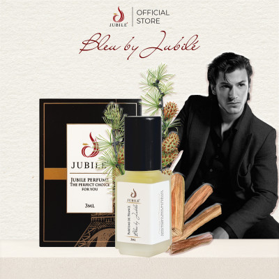 BLEU BY JUBILÉ - Tinh dầu nước hoa Pháp Nam Minisize Dạng lăn 3ml Thơm Lâu, Sang Trọng, Đẳng Cấp