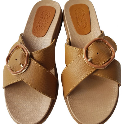 Dép Nữ Da Bò BIGGBEN Cao Cấp DNQN36