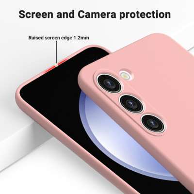 Ốp Lưng Dành Cho Samsung Galaxy A05s Silicone Dẻo Lót Nhung Nỉ Chống Sốc chống bẩn hạn chế bám vân tay - Hàng Nhập Khẩu