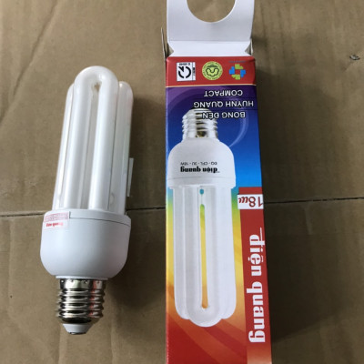 Đèn Compact Điện Quang ĐQ-CFL-3U-T4-18W-DL-E27