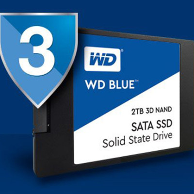 Ổ Cứng SSD WD Blue 3D NAND 250GB WD S250G2B0A (2.5 inch) - Hàng Chính Hãng