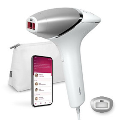Máy triệt lông bằng ánh sáng Philips Lumea IPL 8000 Series BRI940/00 Hàng chính hãng