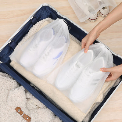 Túi Đựng Giày Đa Năng Vải Không Dệt Có Dây Rút Du Lịch Bảo Quản Giày Dép Chống Bụi Bẩn Ố Vàng