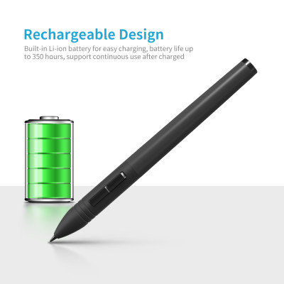 Bút kỹ thuật số Huion PEN80 có thể sạc, lập trình cho đồ họa 1060PLUS