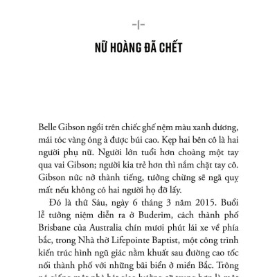 Sách - Người Phụ Nữ Lừa Cả Thế Giới - Chân Tướng Của Belle Gibson - Một Chuyên Gia Sức Khỏe Giả Mạo