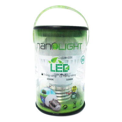 Bóng Đèn Led Nanolight 3W - Trắng Sáng